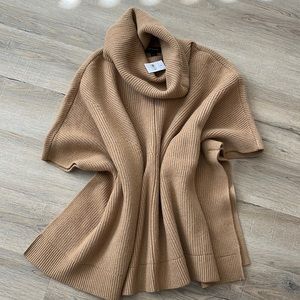 Chic cowl neck poncho